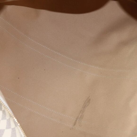 LOUIS VUITTON Damier Azur Keepall Bandouliere 55 Boston Bag N41429 Auth BD1851AV - Picture 13 of 16